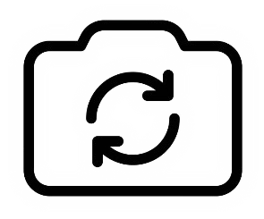 カメラ切り替えボタン