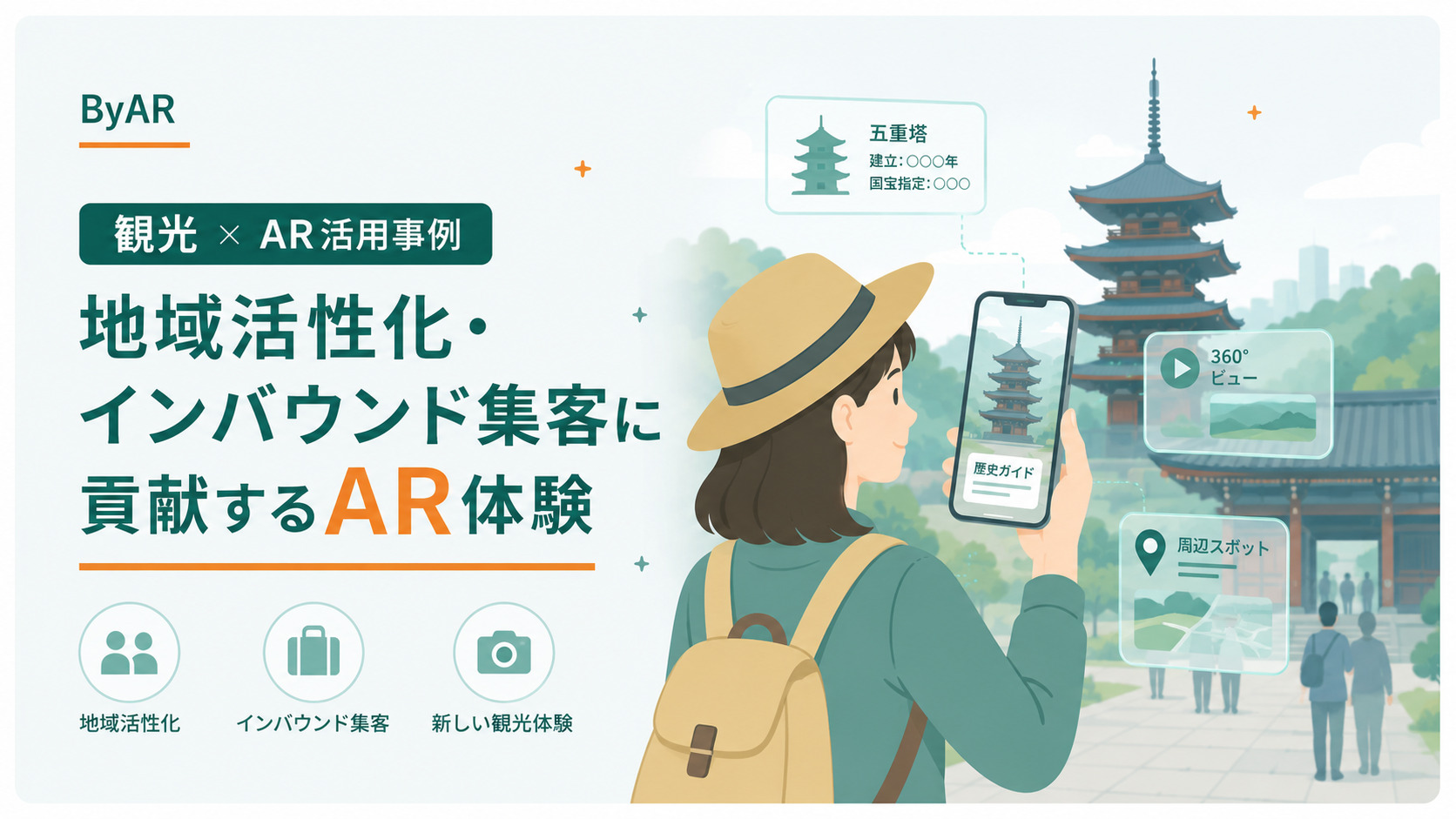 観光×AR活用事例｜地域活性化・インバウンド集客に貢献するAR体験
